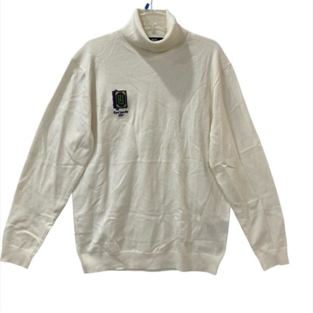 KARL JACOBS Originals 2021 Enchantment Knit' Turtle-Neck Sweater Size Small